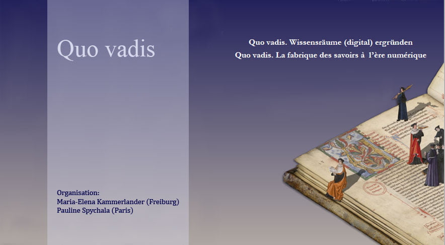 Headerbild Quo vadis. Wissensgeschichte