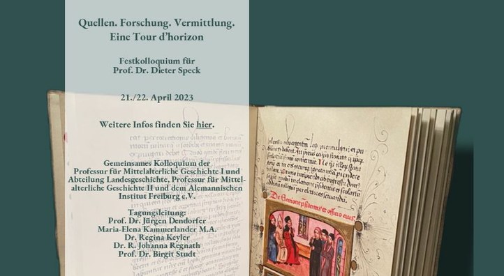 Slider Festkolloquium für Prof. Dr. Dieter Speck: 21./22. April 2023